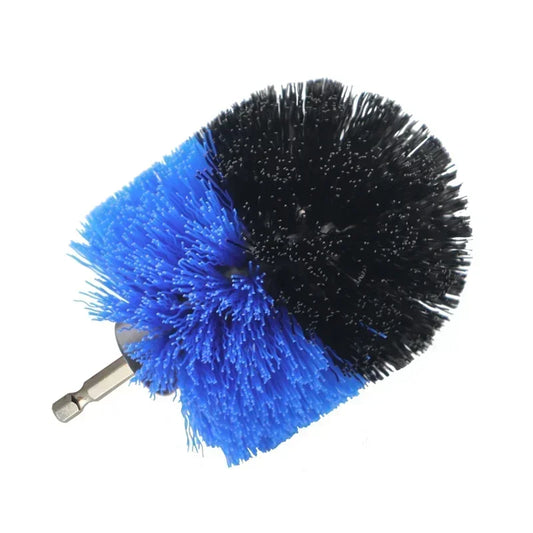 Soft Drill Brush Attachment 4Inch for Cleaning Carpet & Leather and Upholstery Glass Car Tires Electric Scrubber Drill